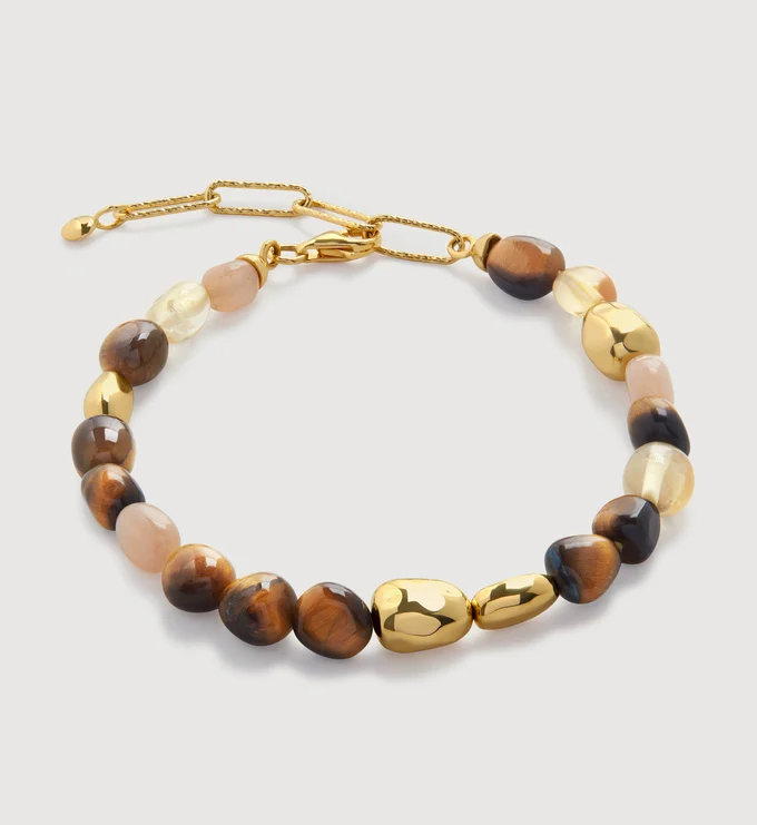 Rio Multi Gemstone Beaded Bracelet