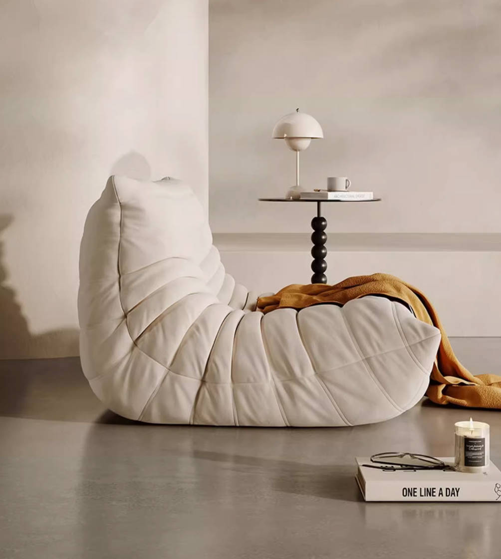 Caterpillar lazy sofa Nordic light luxury style tatami bedroom living room